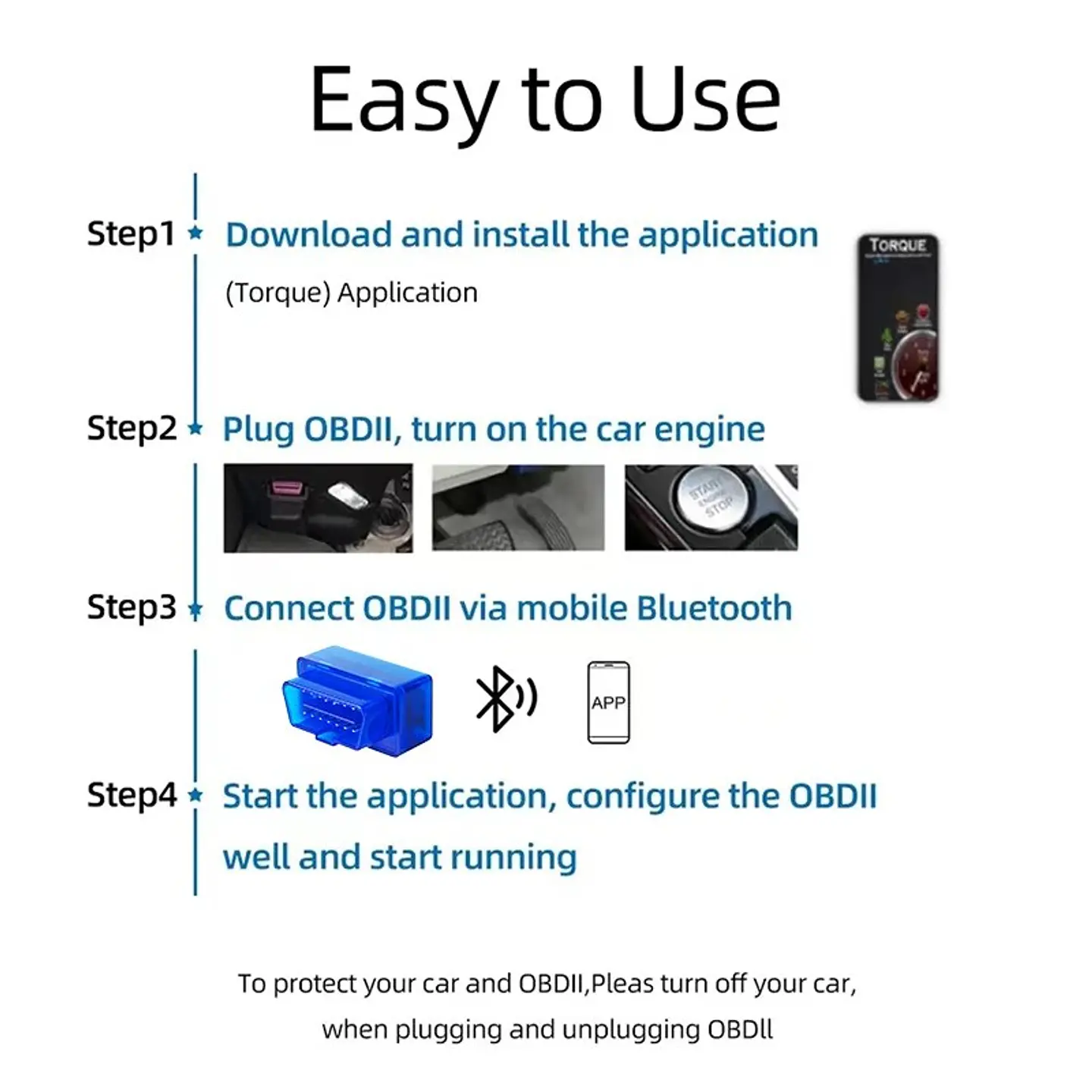 Lector de códigos OBD2 Bluetooth para diagnóstico automotriz 5
