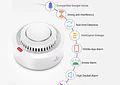 Detector de Humo Inteligente WiFi para Seguridad