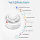 Detector de Humo Inteligente WiFi para Seguridad - Miniatura 2