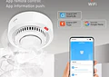 Detector de Humo Inteligente WiFi para Seguridad