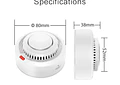 Detector de Humo Inteligente WiFi para Seguridad