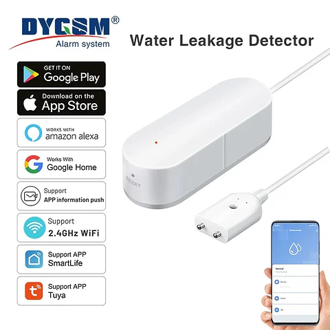 Sensor de fugas de agua WiFi inteligente