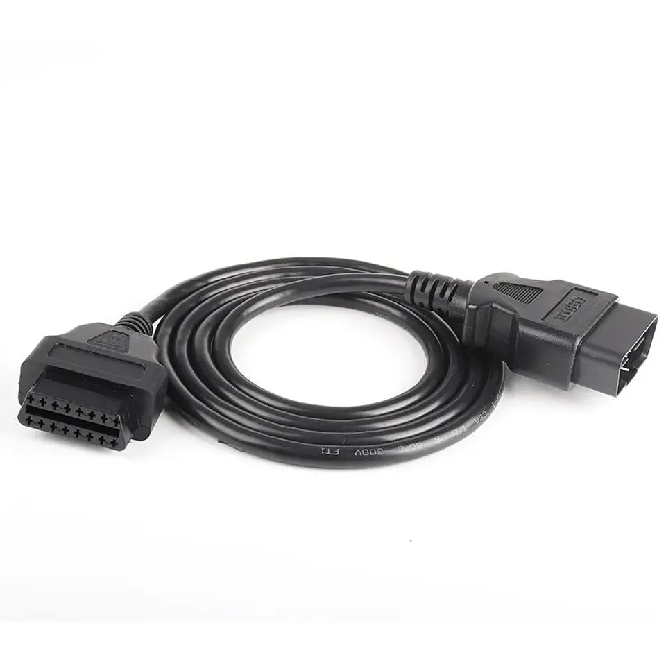 Cable de Extensión OBD2 Macho a Hembra 16 Pines 3m 3