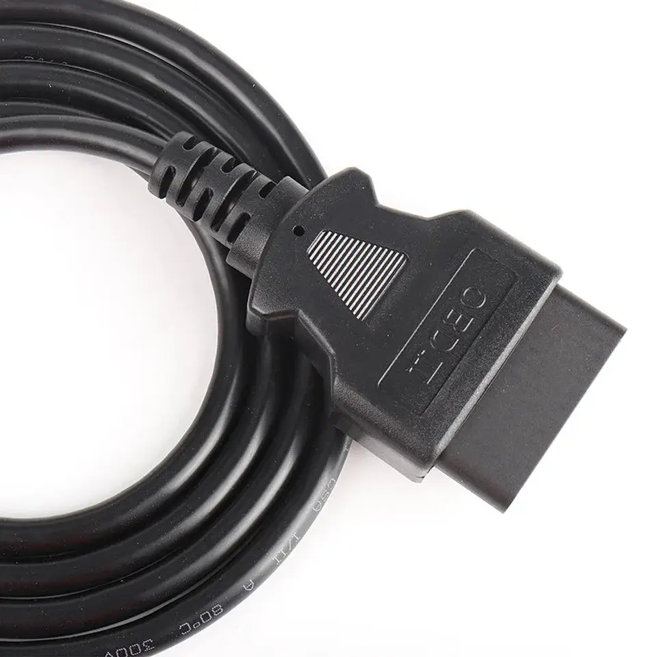 Cable de Extensión OBD2 Macho a Hembra 16 Pines 3m 4
