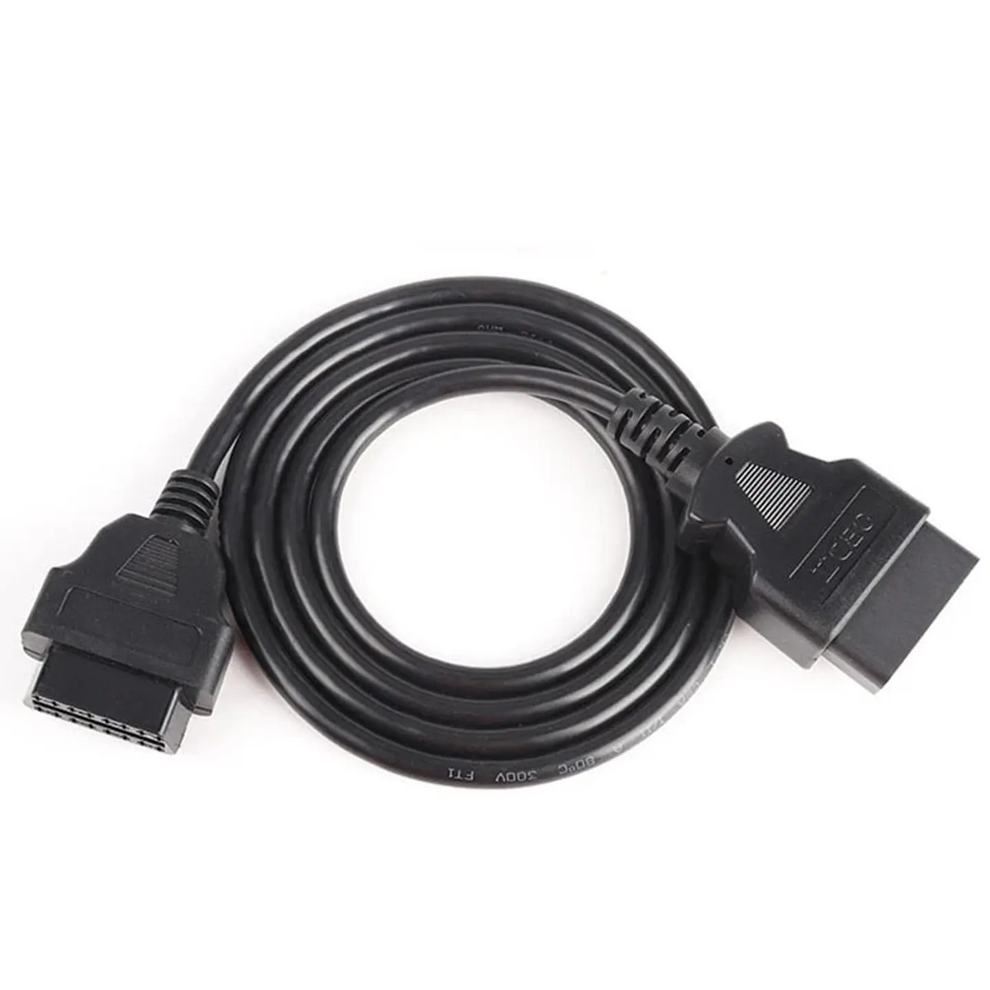 Cable de Extensión OBD2 Macho a Hembra 16 Pines 3m 6