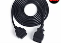Cable de Extensión OBD2 Macho a Hembra 16 Pines 3m