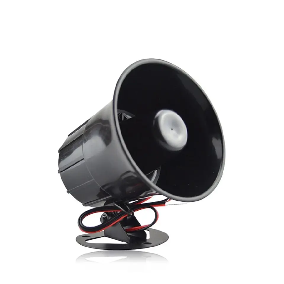 Sirena alarma exterior 12V 115dB para seguridad 2