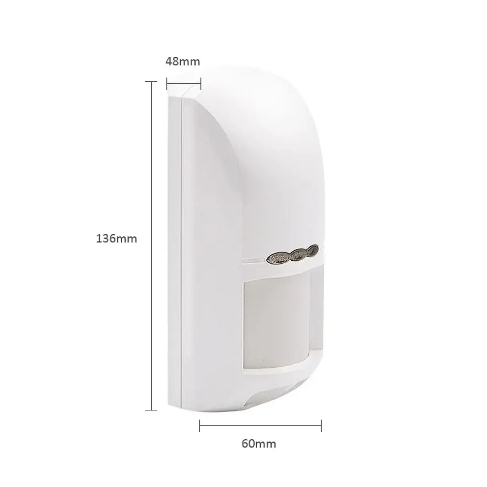 Detector de Movimiento Inalámbrico 433MHz para Interiores 5