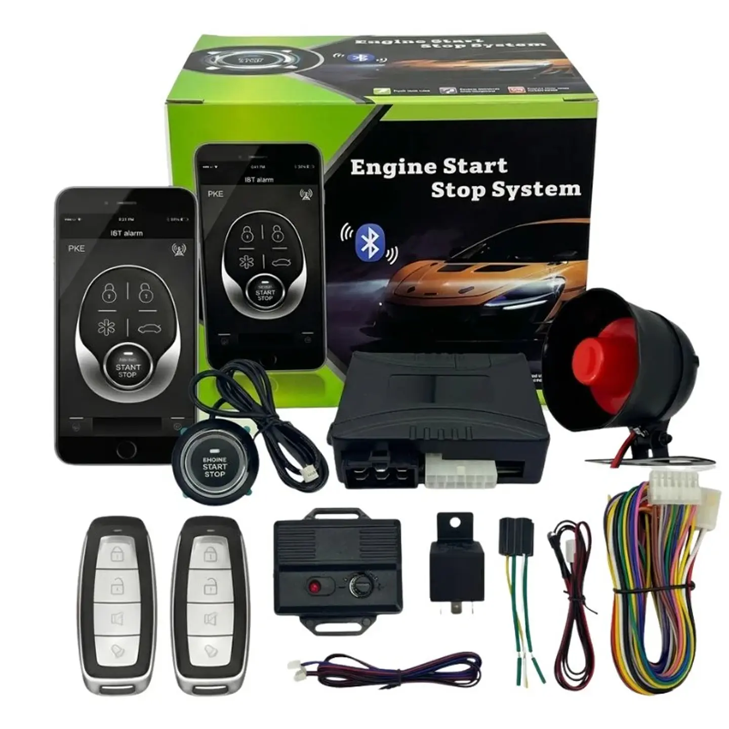Sistema de Alarma Inteligente para Automóvil Bluetooth 1