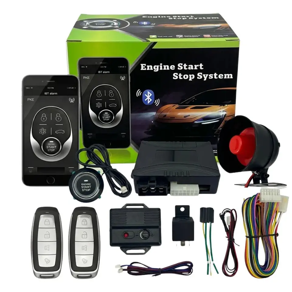 Sistema de Alarma Inteligente para Automóvil Bluetooth 1