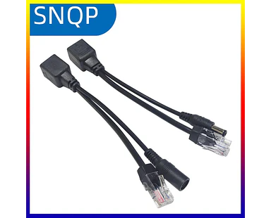 Cable POE pasivo para cámaras y dispositivos de red