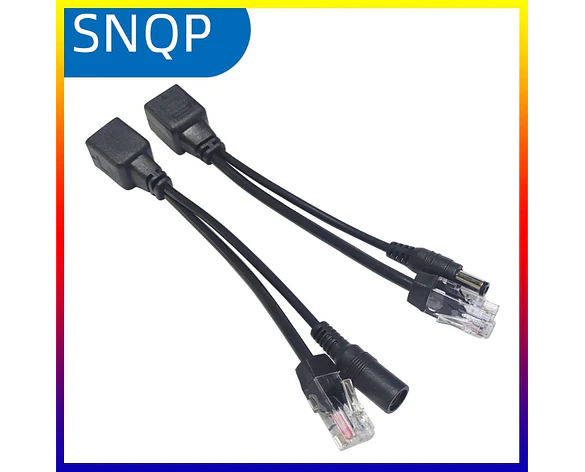 Cable POE pasivo para cámaras y dispositivos de red