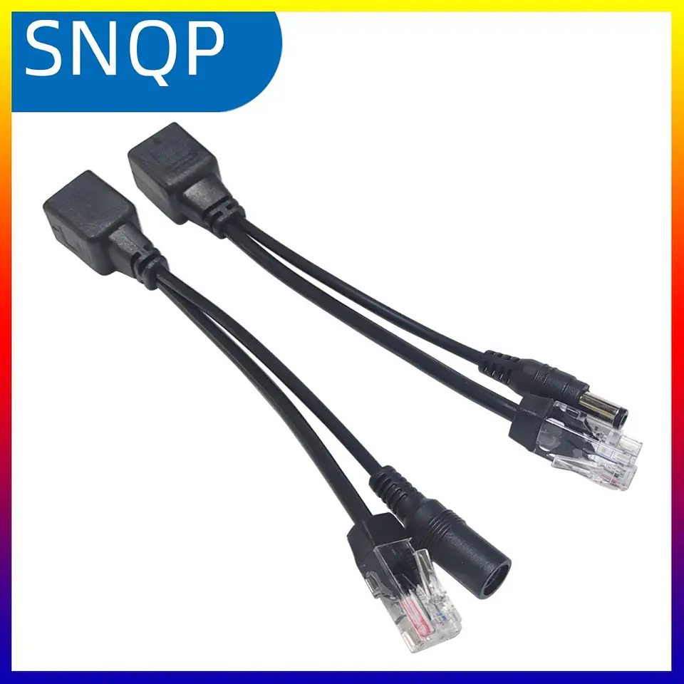 Cable POE pasivo para cámaras y dispositivos de red 1