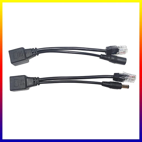 Cable POE pasivo para cámaras y dispositivos de red