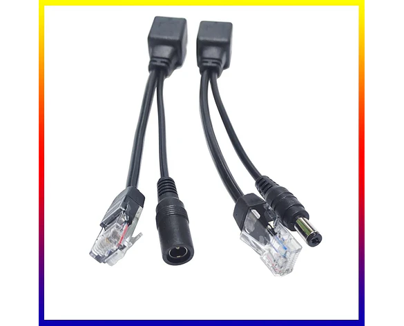 Cable POE pasivo para cámaras y dispositivos de red