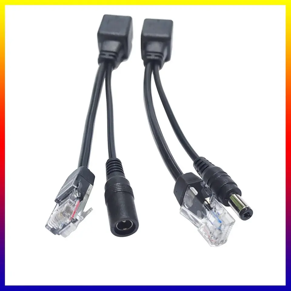 Cable POE pasivo para cámaras y dispositivos de red 3