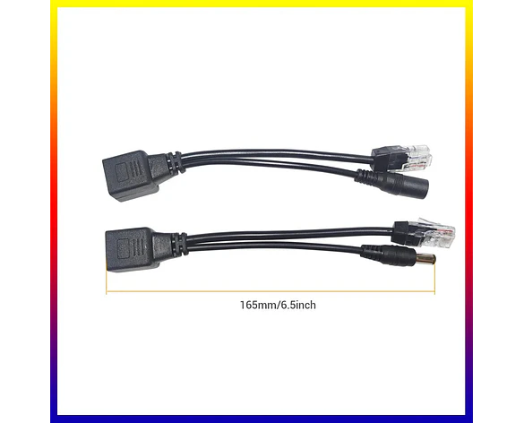 Cable POE pasivo para cámaras y dispositivos de red