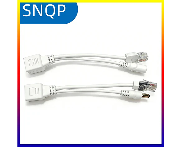 Cable POE pasivo para cámaras y dispositivos de red