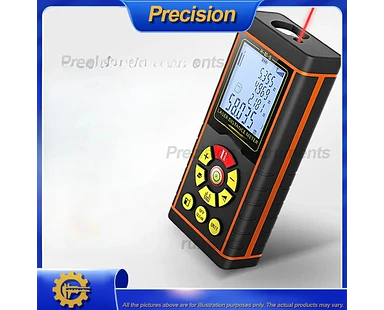 Medidor de distancia láser portátil para construcción