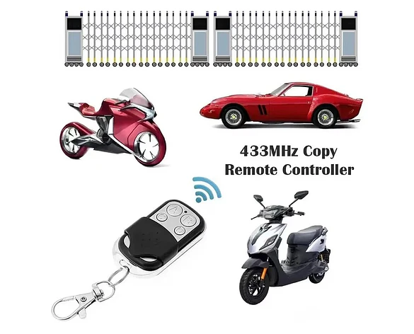 Control remoto 433MHz para garaje y automatización