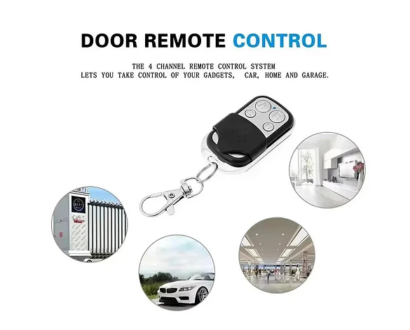 Control remoto 433MHz para garaje y automatización