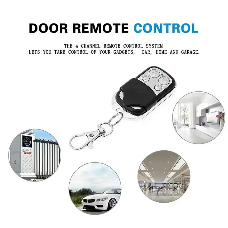 Control remoto 433MHz para garaje y automatización 3