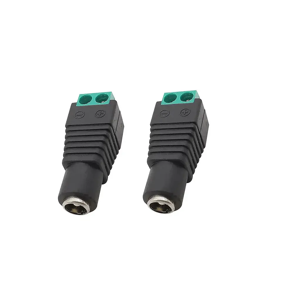 Adaptador Conector Jack DC 5.5x2.1mm 5.5x2.5mm 3