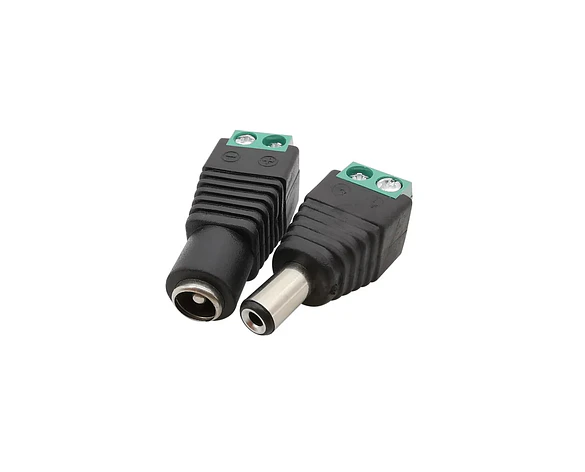 Adaptador Conector Jack DC 5.5x2.1mm 5.5x2.5mm