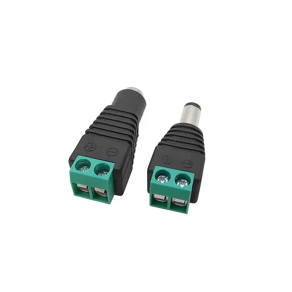 Adaptador Conector Jack DC 5.5x2.1mm 5.5x2.5mm 6