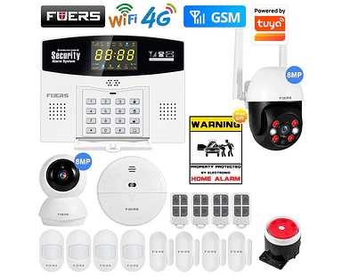 Sistema de alarma inteligente para el hogar
