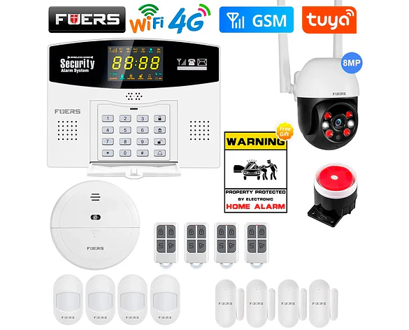 Sistema de alarma inteligente para el hogar