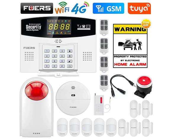 Sistema de alarma inteligente para el hogar
