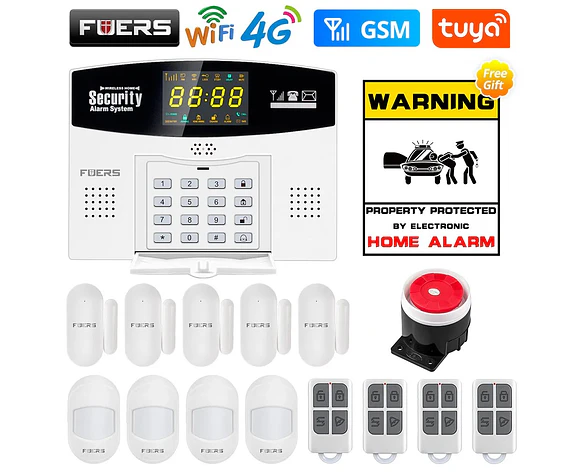Sistema de alarma inteligente para el hogar