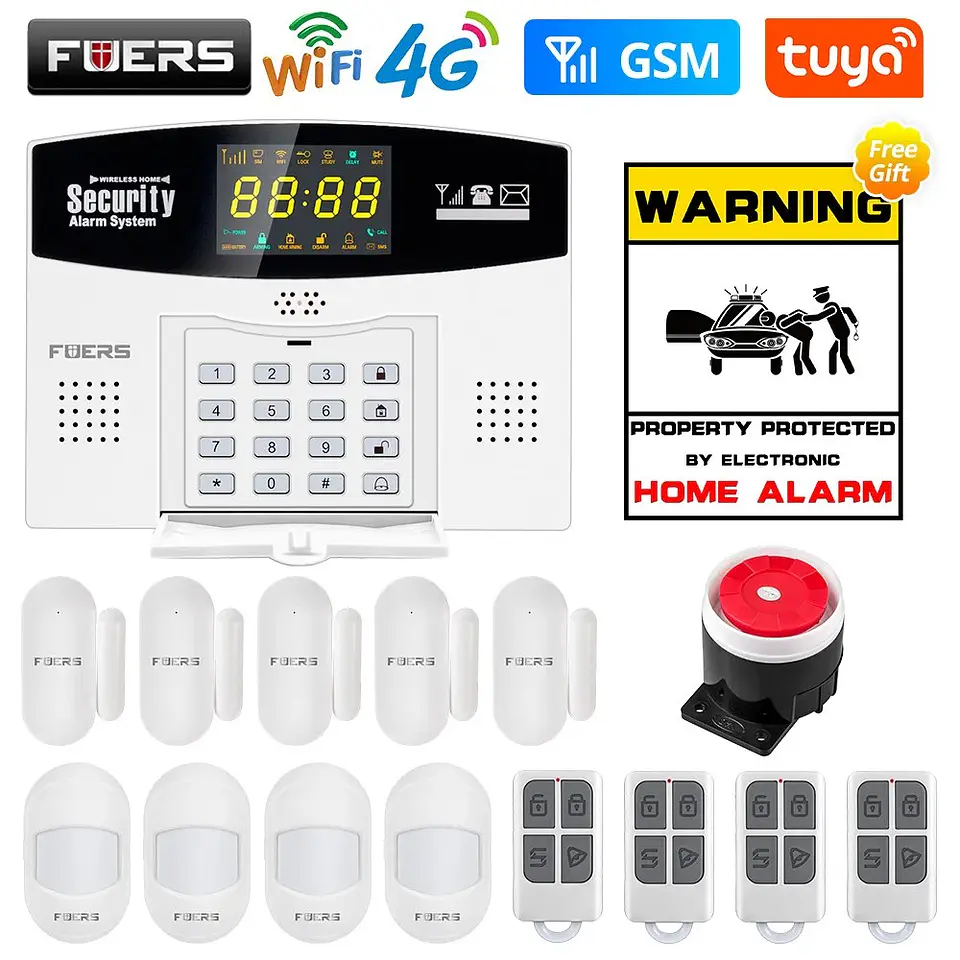 Sistema de alarma inteligente para el hogar 12