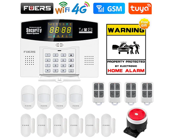 Sistema de alarma inteligente para el hogar