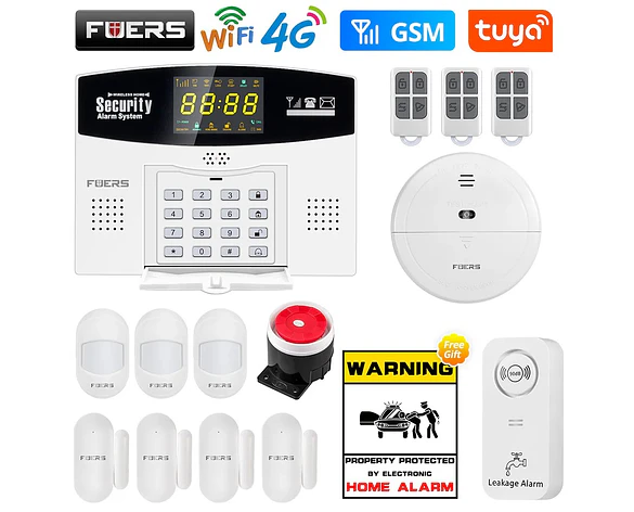 Sistema de alarma inteligente para el hogar