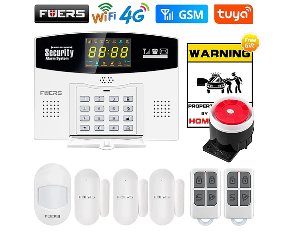 Sistema de alarma inteligente para el hogar