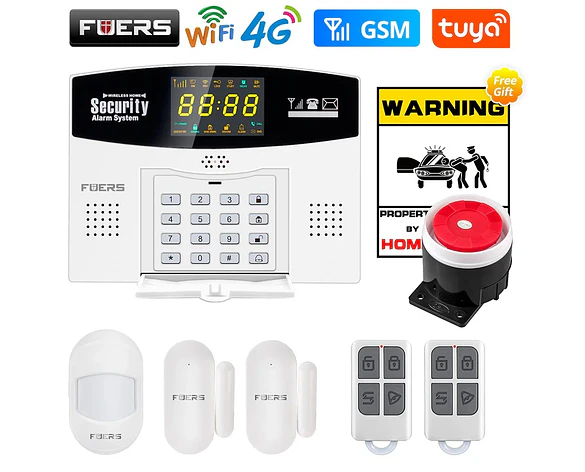 Sistema de alarma inteligente para el hogar