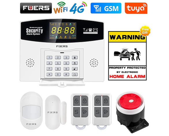 Sistema de alarma inteligente para el hogar