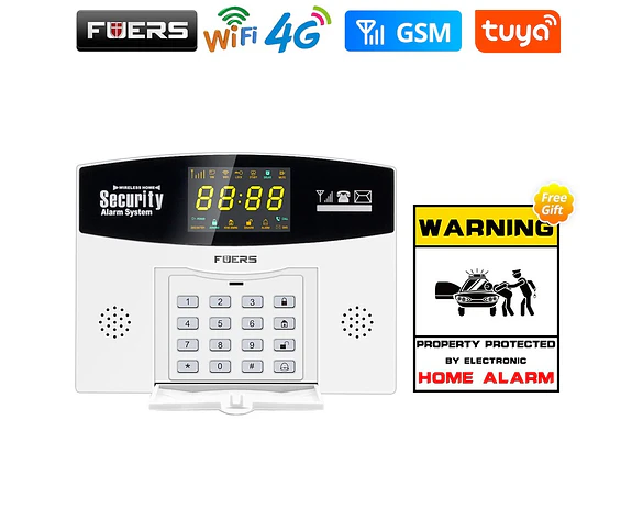 Sistema de alarma inteligente para el hogar
