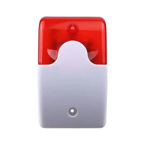 Sirena estroboscópica de alarma 12V 24V 220V