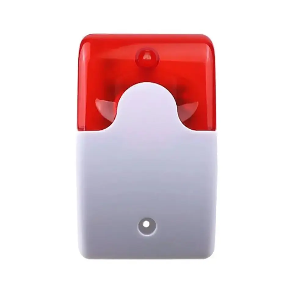Sirena estroboscópica de alarma 12V 24V 220V 1
