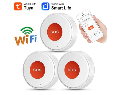 Botón SOS WiFi de emergencia para hogar