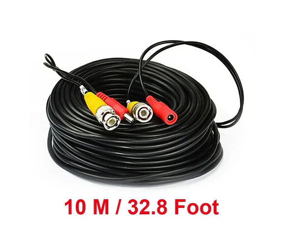 Cable BNC 10M para cámaras CCTV y DVR