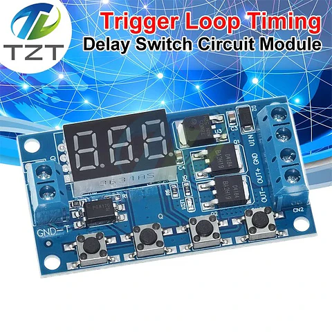 Módulo de Control de Retardo Dual MOS 12V 24V