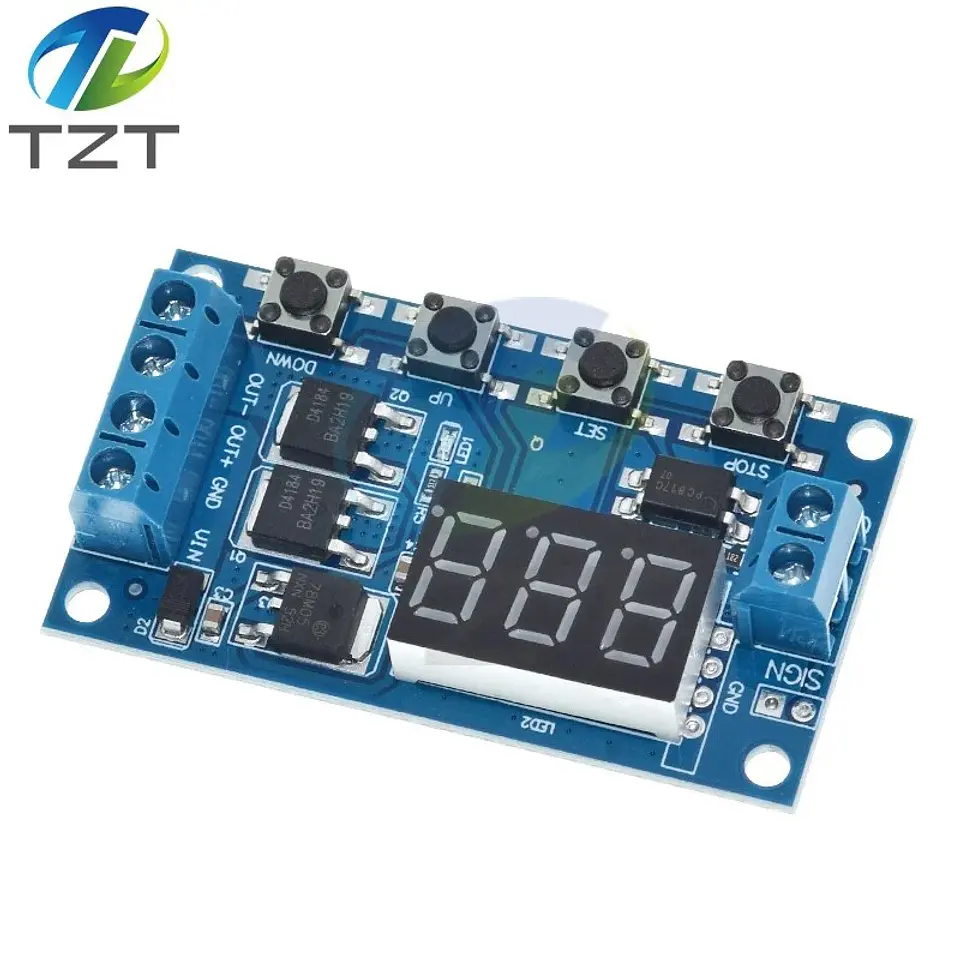 Módulo de Control de Retardo Dual MOS 12V 24V 6