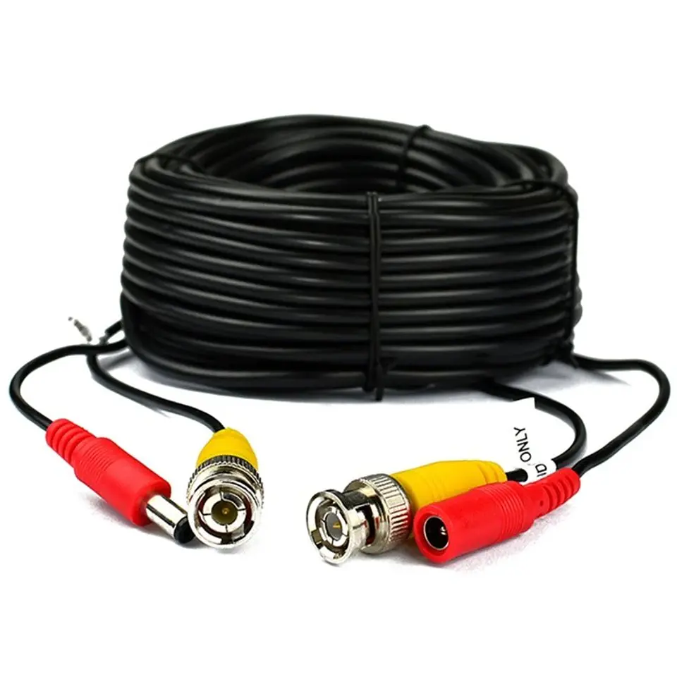Cable Coaxial BNC + DC para CCTV 5-50M 4