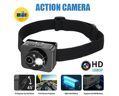 Cámara Deportiva 1080P para Exteriores