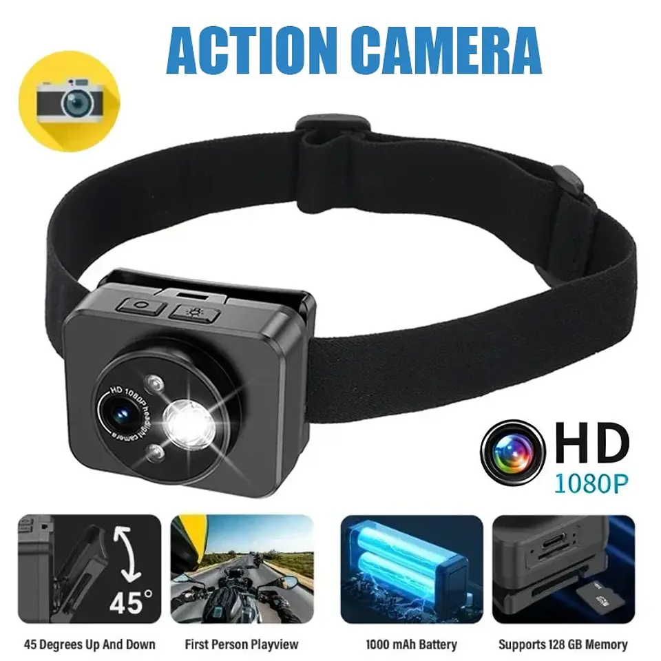 Cámara Deportiva 1080P para Exteriores 1