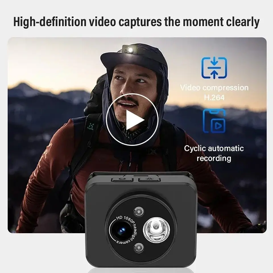 Cámara Deportiva 1080P para Exteriores 2